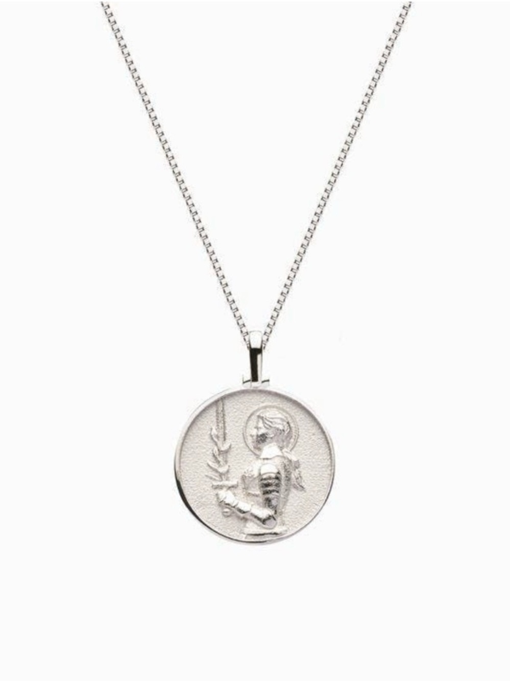 Awe Inspired Joan of Arc necklace
